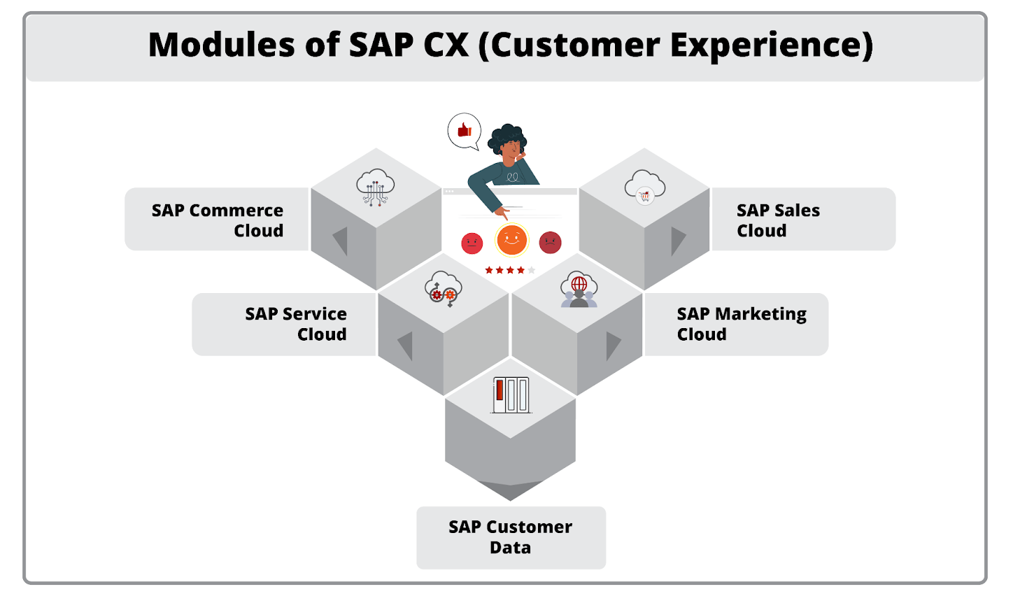 Modules of SAP CX - Customer Experience Analytics