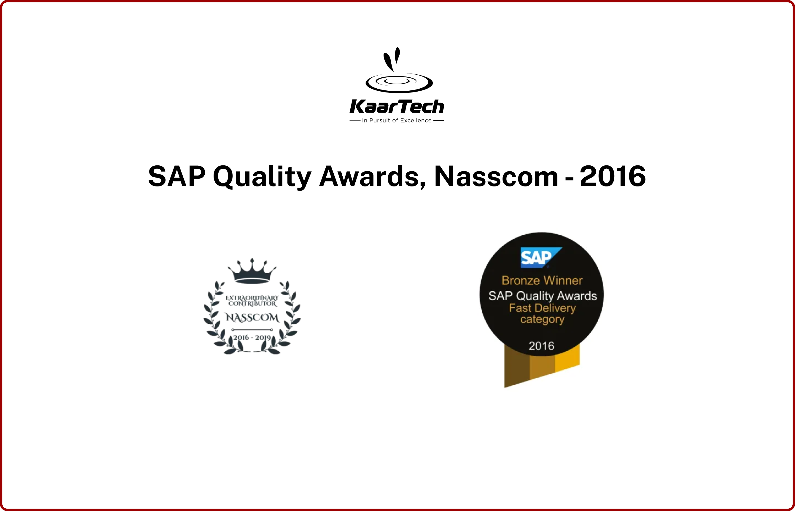 KaarTech Awards 2016