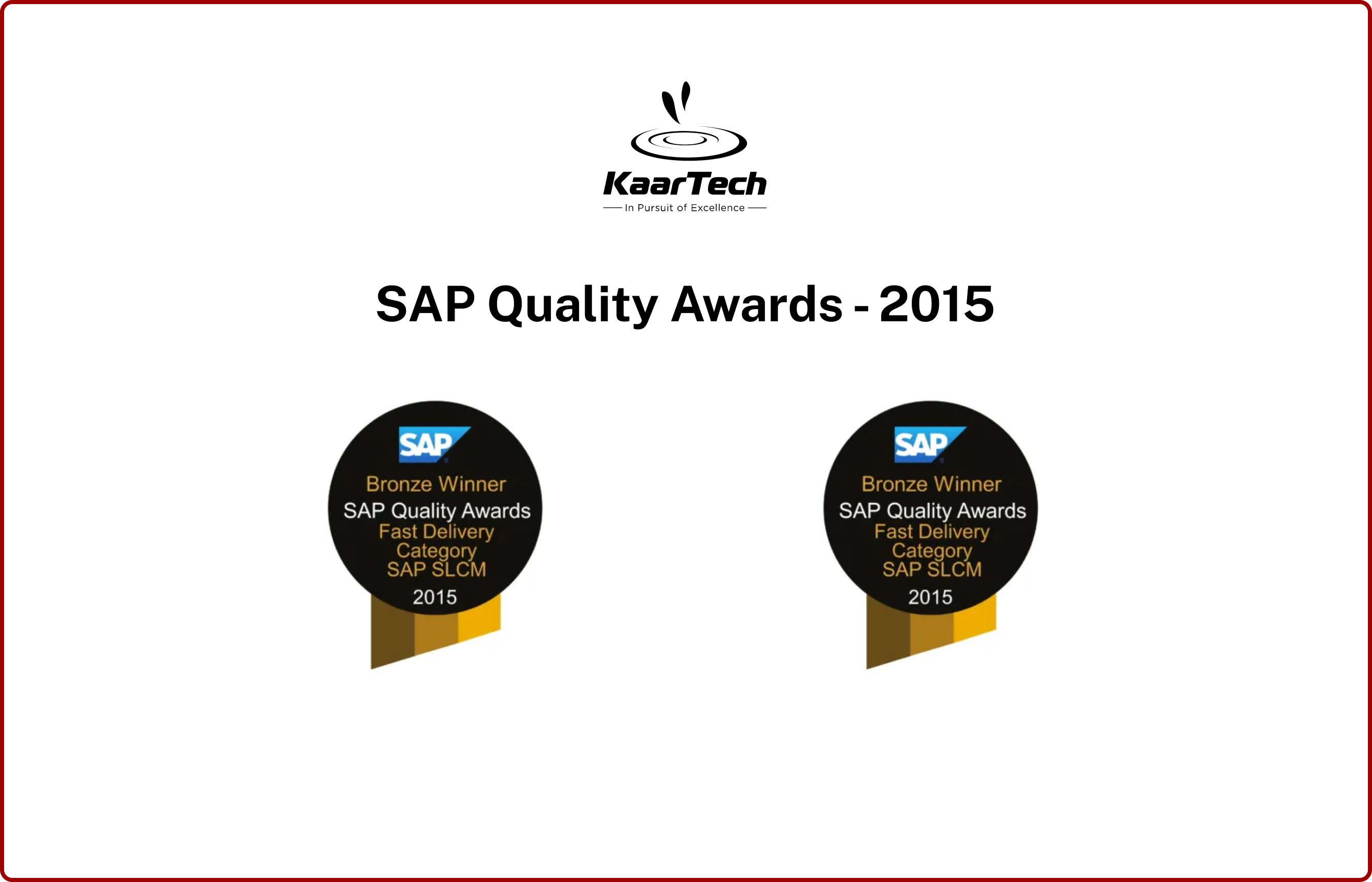 KaarTech Awards 2015