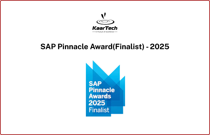 SAP Pinnacle Award 2025